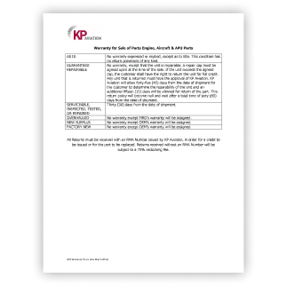 Warranty Terms