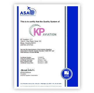 ASA-100 Certificate